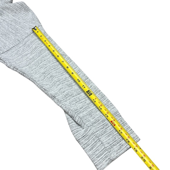 Aerie Ribbed Sweater Women’s Large Pullover White Black Gray‎ Oversize Split Hem - Picture 9 of 10